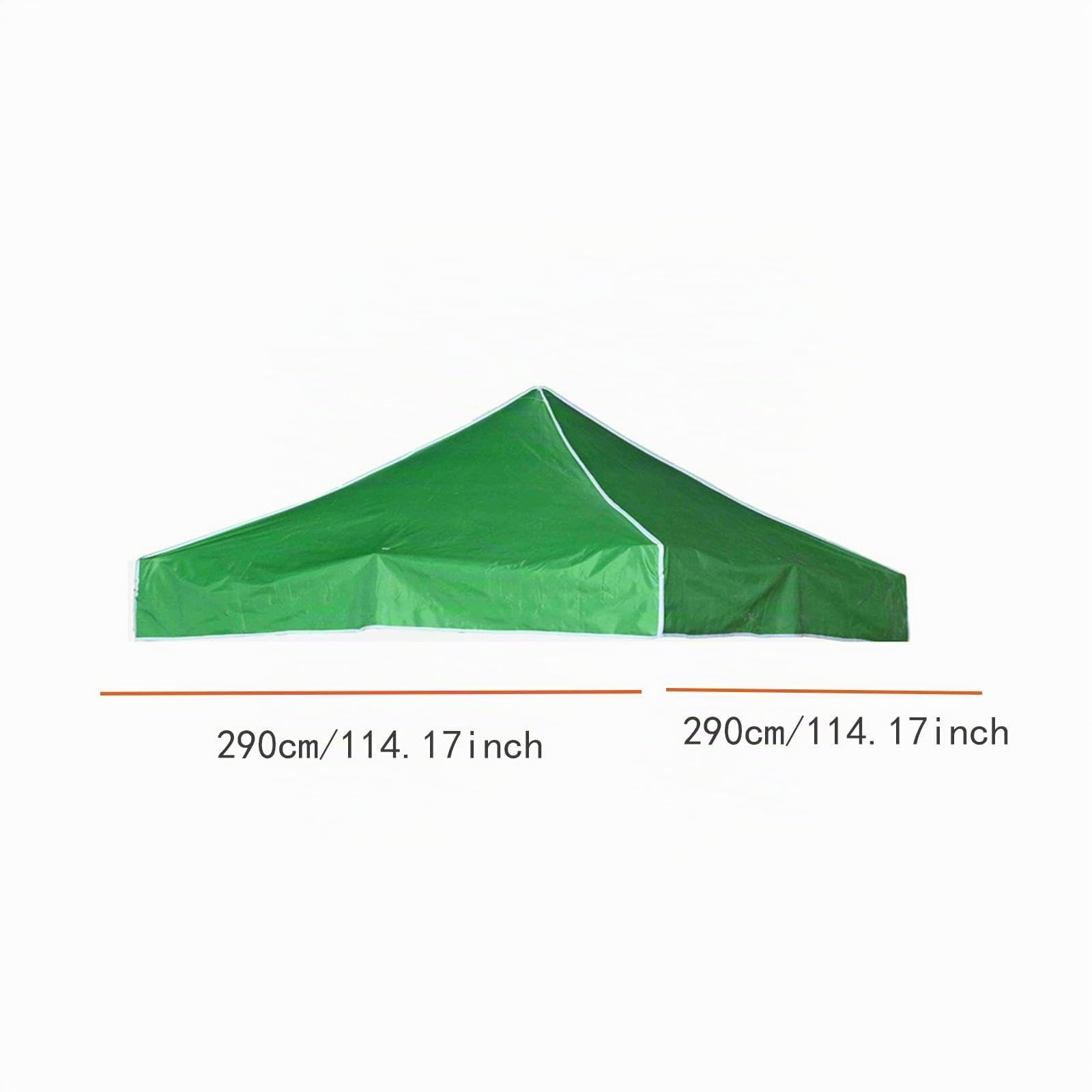 F Fityle di Ricambio per Gazebo, Copertura Superiore, Protezione Antipioggia, per Picnic, Prato, Estate, Sport all'Aria Aperta, 3x3m