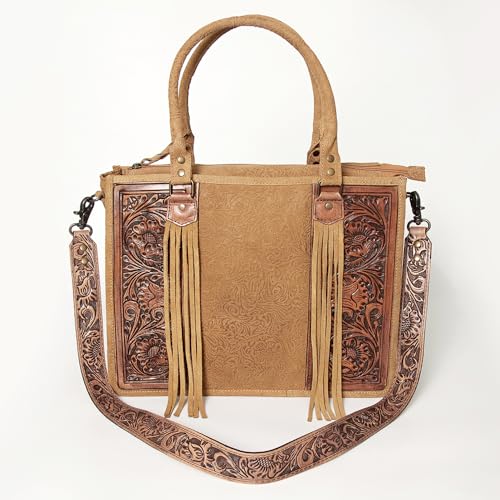Bolso Tote Western de Cuero Floral American Darling miniatura 2