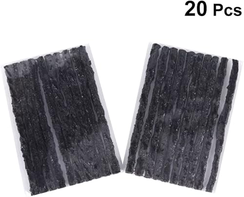 Miniatura 2 de Juego de 20 piezas de reparación de neumáticos de automóvil, tira de sellado de neumáticos sin cámara, ruedas de vacío automotrices que no son