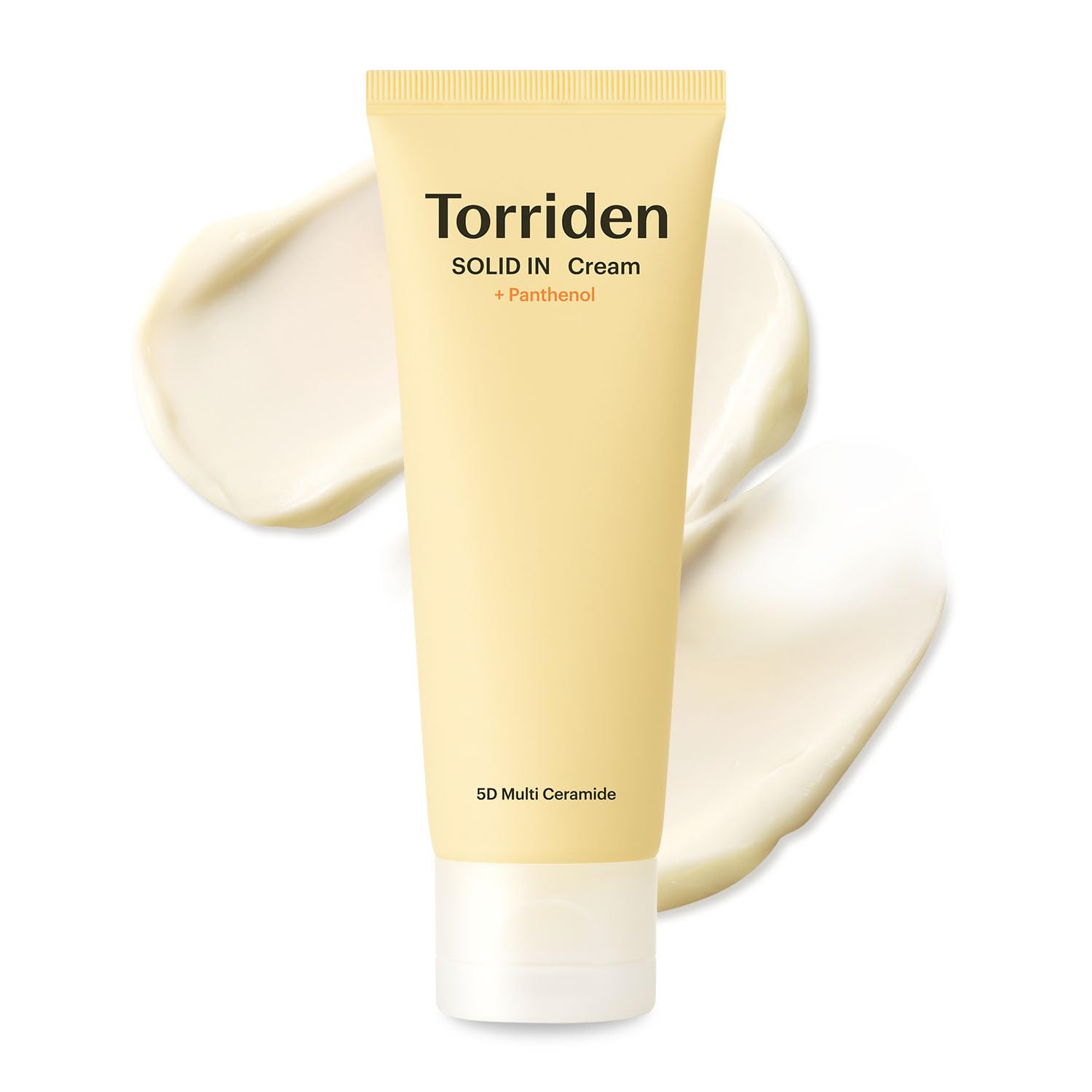 Torriden Solid In Ceramide Cream 70 ml (2.36 fl.oz.) | Ceramide Moisturiser for Healthy Skin Barrier, Soothing and Nourishing Care | With 5 Types of Ceramides, Allantoin and Panthenol