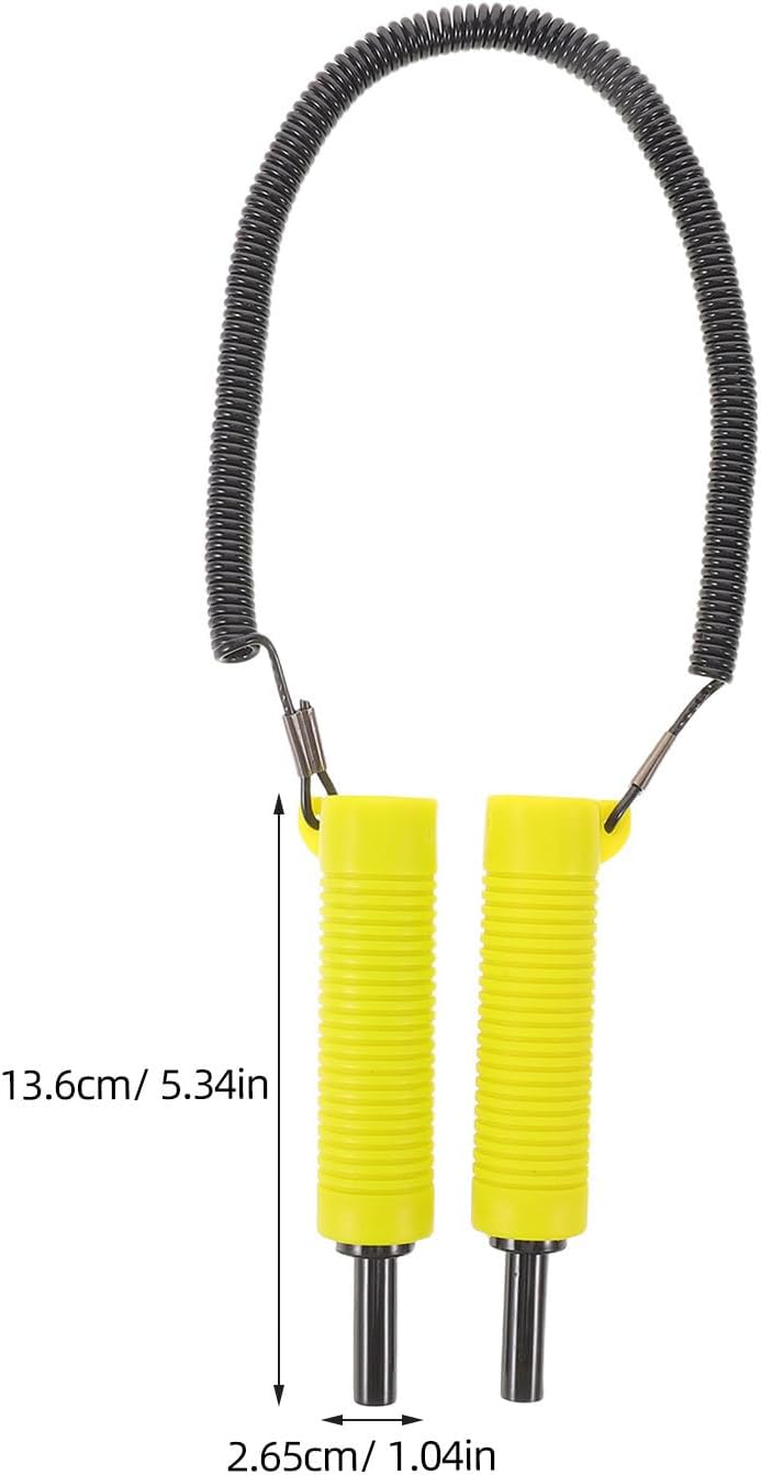Retractable Ice Pick Tool Nonskid Handheld Breaking Awl Flexible Lanyard Safety Spike Ice Fishing Emergency Accessory for Outdoor Winter Skating
