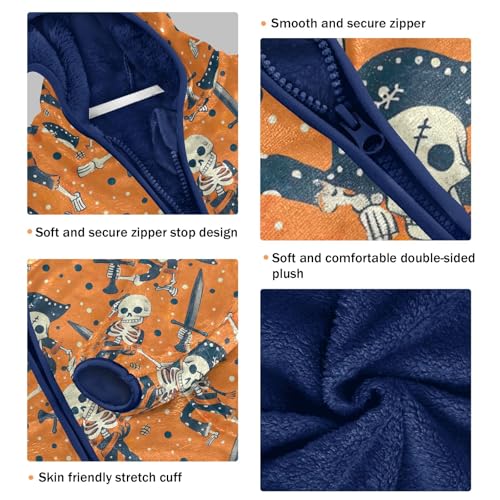 CHIFIGNO Cactus and Cow Toddler Hoodie Light Jacket Warm Boy Winter Coat for Baby Boys Girls 3T3