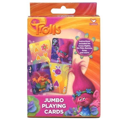 Trolls 1 pk Jumbo Card Game by