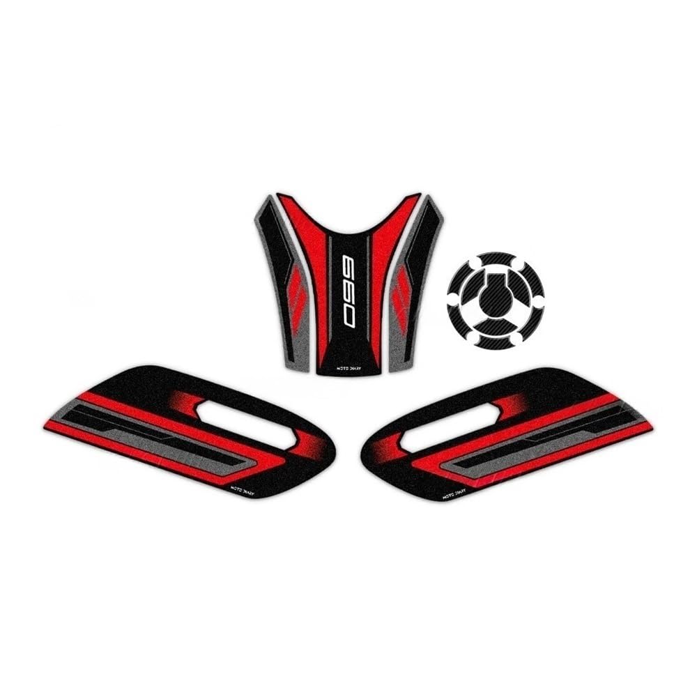 Motorcycle Accessoris Fuel Tank Sticker Tank Pad Decal Oil Gas Cap Protector for Trident 660 Trident 660 Gas Tanks Protector