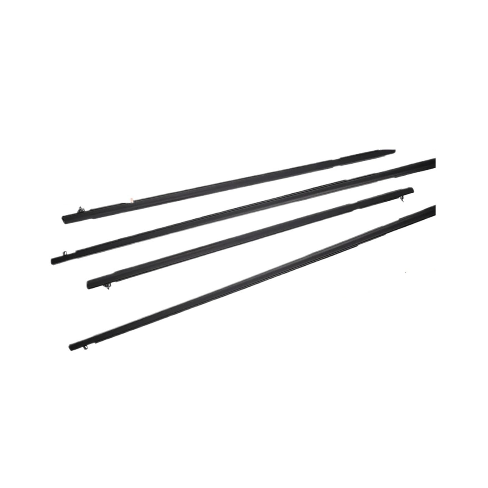 Sunpohyz One Color Compatible For Honda Civic 2006-2011 Window Weatherstrips Rubber Door Moulding Trim Belt Outer Window Glass Seal Belts