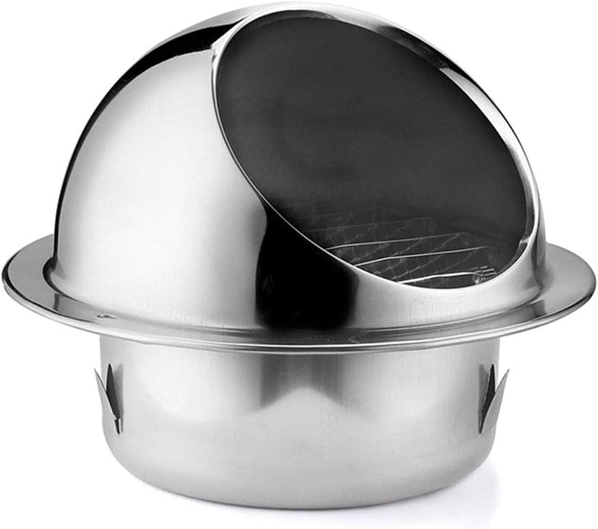 Salida de ventilación de pared para escape exterior de humo y humedad