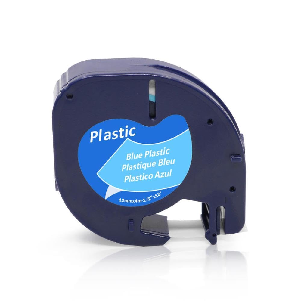 Nastro 12mm Nero Su Bianco Compatibile Con Etichettatrice LT100H 91200 91203