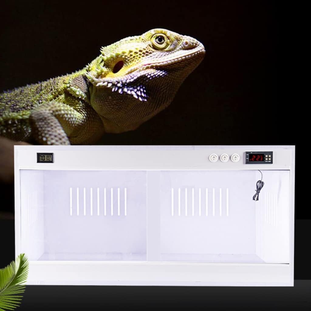 Habitat Box in PVC per rettili con riscaldamento e trasporto per serpenti, lucertole e tartarughe