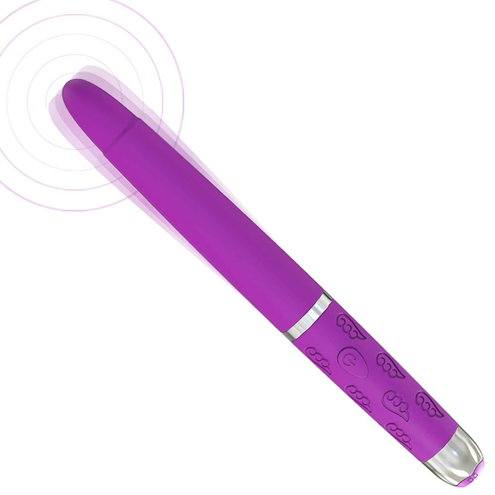 Female Pleasure Massage Pen Nipple Clitoral Stimulator Vibrator Wand Mini Dildo G-spot Bullet Vibrator 10 Frequency Powerful Vibration