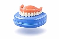 Vista 1 de Prótesis dentales superiores para hervir y morder – Cómodas dentaduras ajustables para reemplazar los dientes perdidos, estilo natural con ajuste