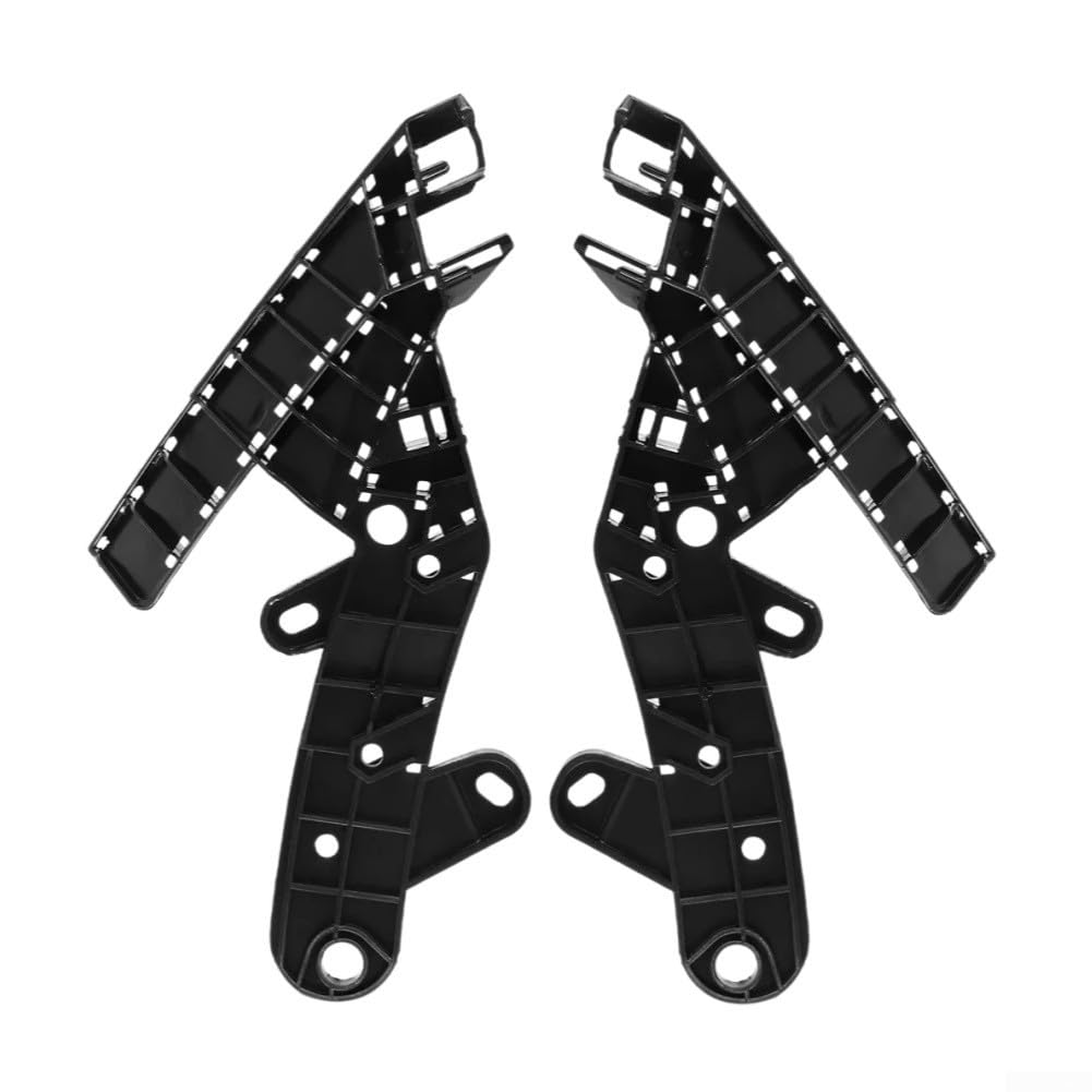 Retenedor Parachoques Frontal Izq Der Plástico Negro