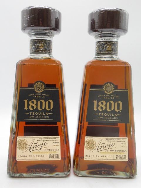アネホ1800　2本 Amazon.co.jp: 【2本セット】 クエルボ 1800 アネホ 並行品 40度 750ml