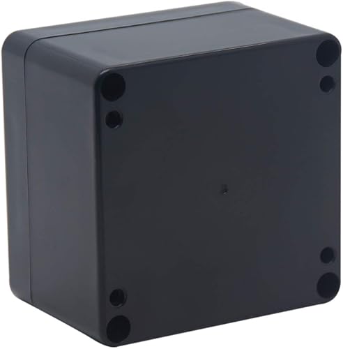 Miniatura 81 de Paquete de 2 cajas de proyectos de plástico impermeable ABS IP65 Caja electrónica para proyectos de 3.94 x 2.68 x 1.97 pulgadas