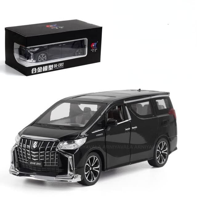 ARNIYAVALA Toyota Alphard MPV 1:24 Big Size Diecast Scale Model