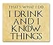 Price comparison product image I Drink and I Know Things (That's What I Do) - Mouse Pad/Mat