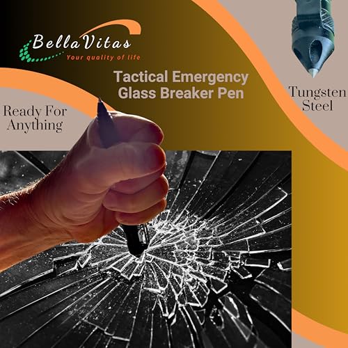 Bellavitas BEVI-TACT-PEN-BLK-002 Military Tactical Pen thumb #8