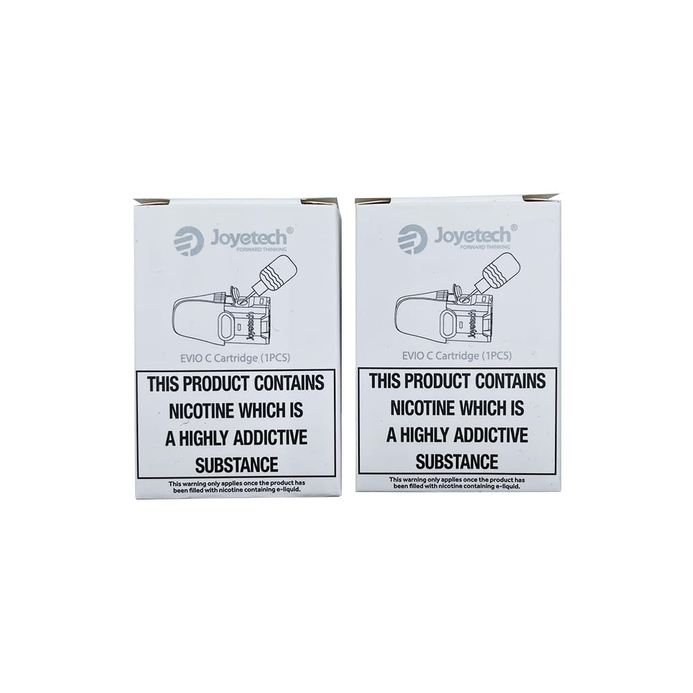 Joyetech EVIO C and EVIO Box Pods 2 packs of 1 (2 pods) - No  nicotine/nicotine free: Amazon.co.uk: Electronics & Photo