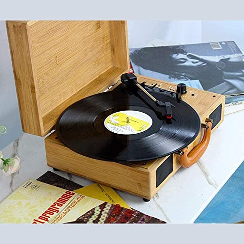TAISK Tourne-Disque, Boîte à Musique Vintage Valise Platine Vinyle avec Bluetooth & USB-Classic Ledermaterial Style… - Les Beatles, Paul McCartney, John Lennon, RIngo Starr, George Harrison TAISK Tourne-Disque, Boîte à Musique Vintage Valise Platine Vinyle avec Bluetooth & USB-Classic Ledermaterial Style… – Image 5