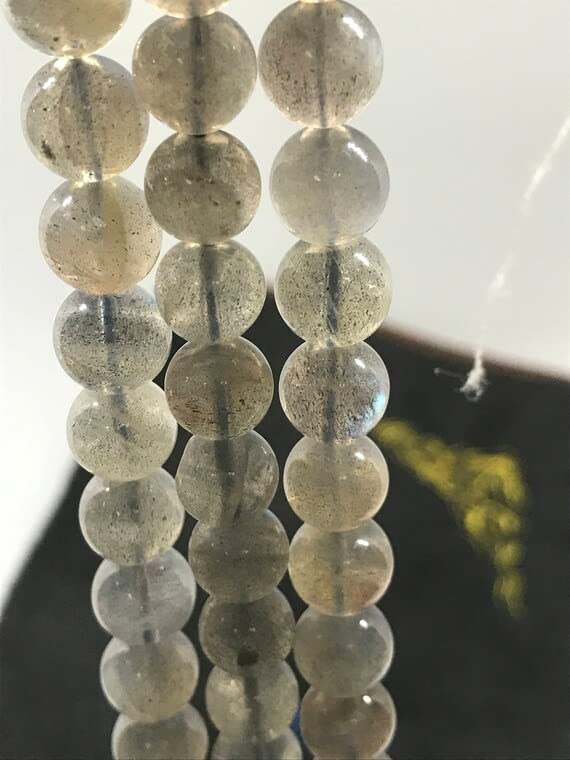 Labradorite perles rondes 10mm sur fil, cadeau idéal pour passionné de lithothérapie