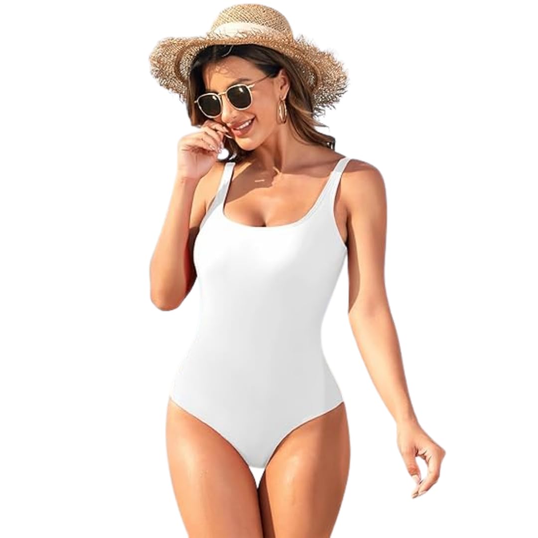 pleasing strings Women's One Piece Tummy Control Bathing Suit-picture-15