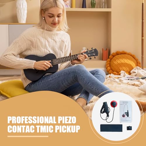 Micro pour guitare électrique, ukulélé, violon, banjo, microphone, cordes – vue 3