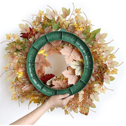 Sunflowers Artificial Flowers, Lightweight Durable Weather Resistant Fade Resistant Autumn Wreath,Thanksgiving Ornament,Easy to Install Low Maintenance Wreath for Front Door Porch Patio Yard - image 4