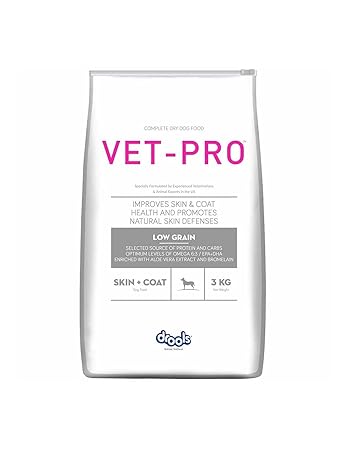 Drools Vet Pro Skin and Coat 3 Kg Dry Adult Dog Seafood for Healthy Skin & Coat