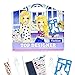 Toi-Toys Livre d'autocollants 46133B - Top Designer - Carnet de croquis - Mode - Avec pochoirs et autocollants