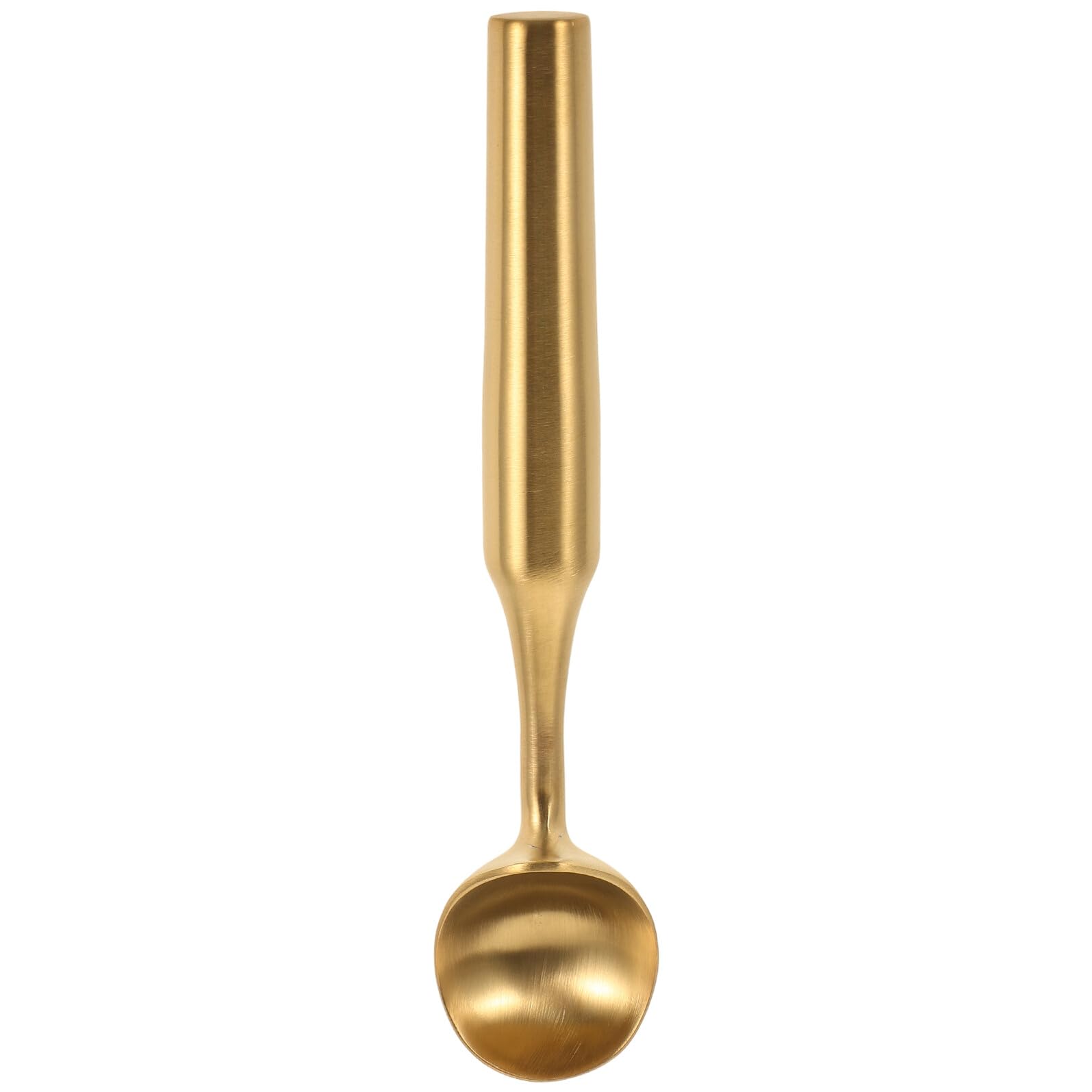 Ciieeo 3 Stück Eisportionierer Goldfarbene Kugelform Eiscremelöffel mit Langem Griff Antihaft Eisballer für Eiscreme Obst und Dessert Vielseitiges Sommerset für Gleichmäßige Portionen