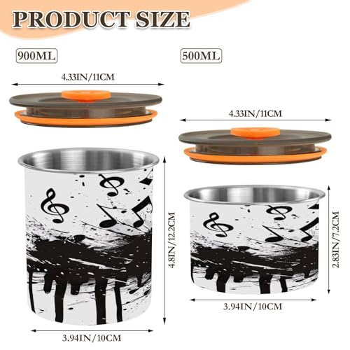 Contenedor hermético de acero para café de 30oz miniatura 3