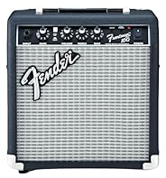 The Fender Frontman 10G Combo guitar amp is a compact, versatile practice amplifier for beginners and seasoned players; It delivers quality tone and reliability for practice sessions and small gigs, built with classic Fender style Perfect for beginne...