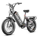 【🔥2025 Upgraded—Hot Sell🔥】eAhora Juliet is the best performing long range ebike in its class! ♻️①48V 60Ah large battery is 3 times the capacity of a regular 20Ah, can reach a long range of 200Miles.②Adjustable Lockable Fork,③4-Piston hydraulic disc b...