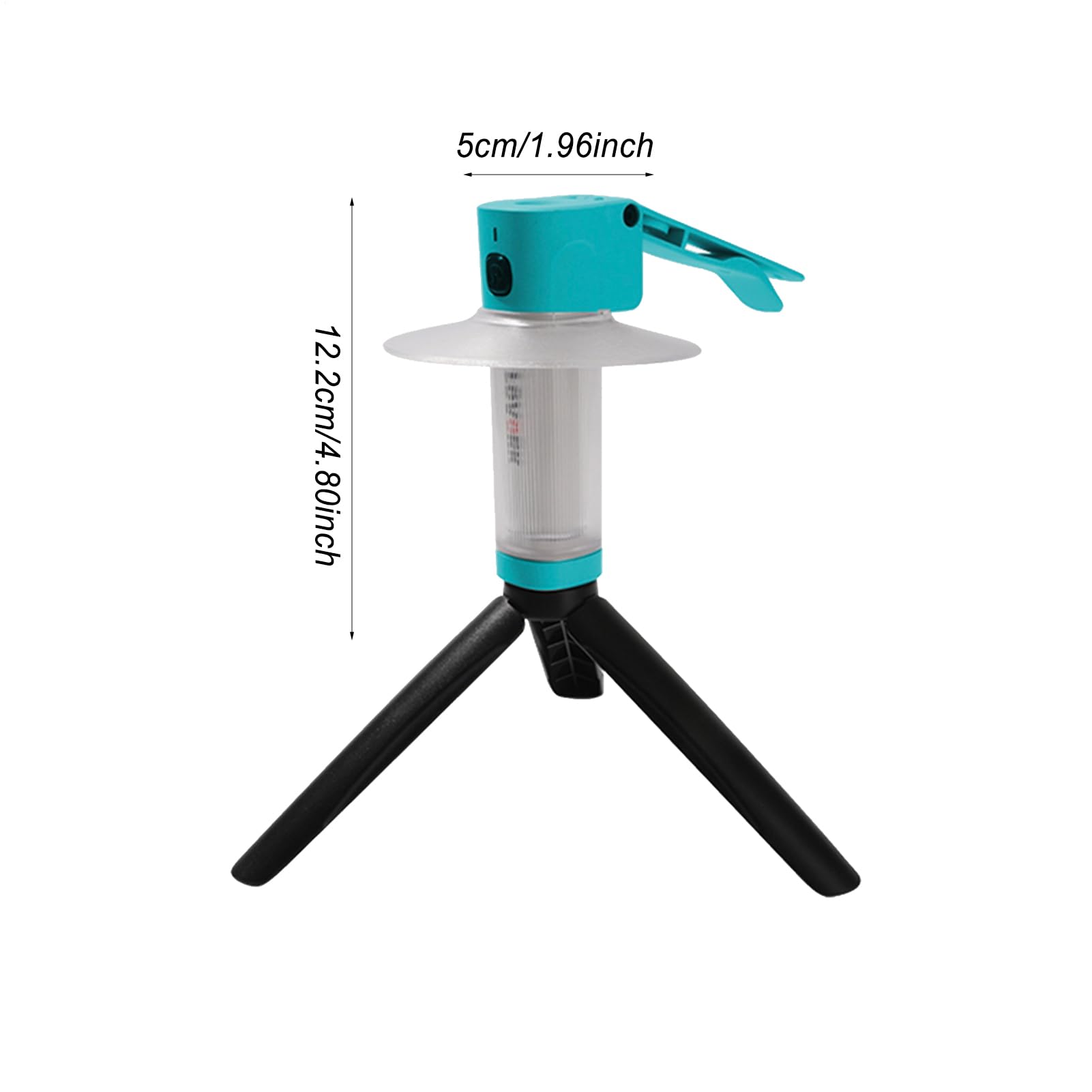 Luces de Camping Luz LED Magnética Ajustable 180° con 3 Colores y 6 Modos