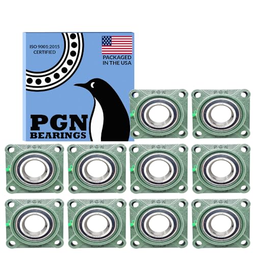 Image of PGN UCF210-32 (10 Pack) Square Flange Bearing 2 inch Bore