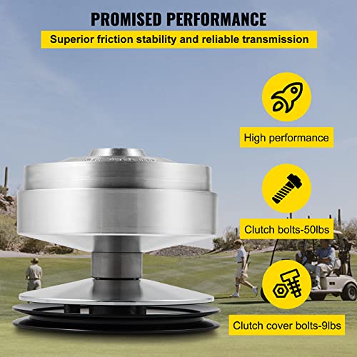 Bestauto Club Car Gas Golf Cart Primary Drive Clutch DS Precedent Front Clutch Dry Centrifugal Clutch Compatible With U5000 RPM 5700 Nivel Metal CP0020 5700(1997-2015) - Thumbnail 4