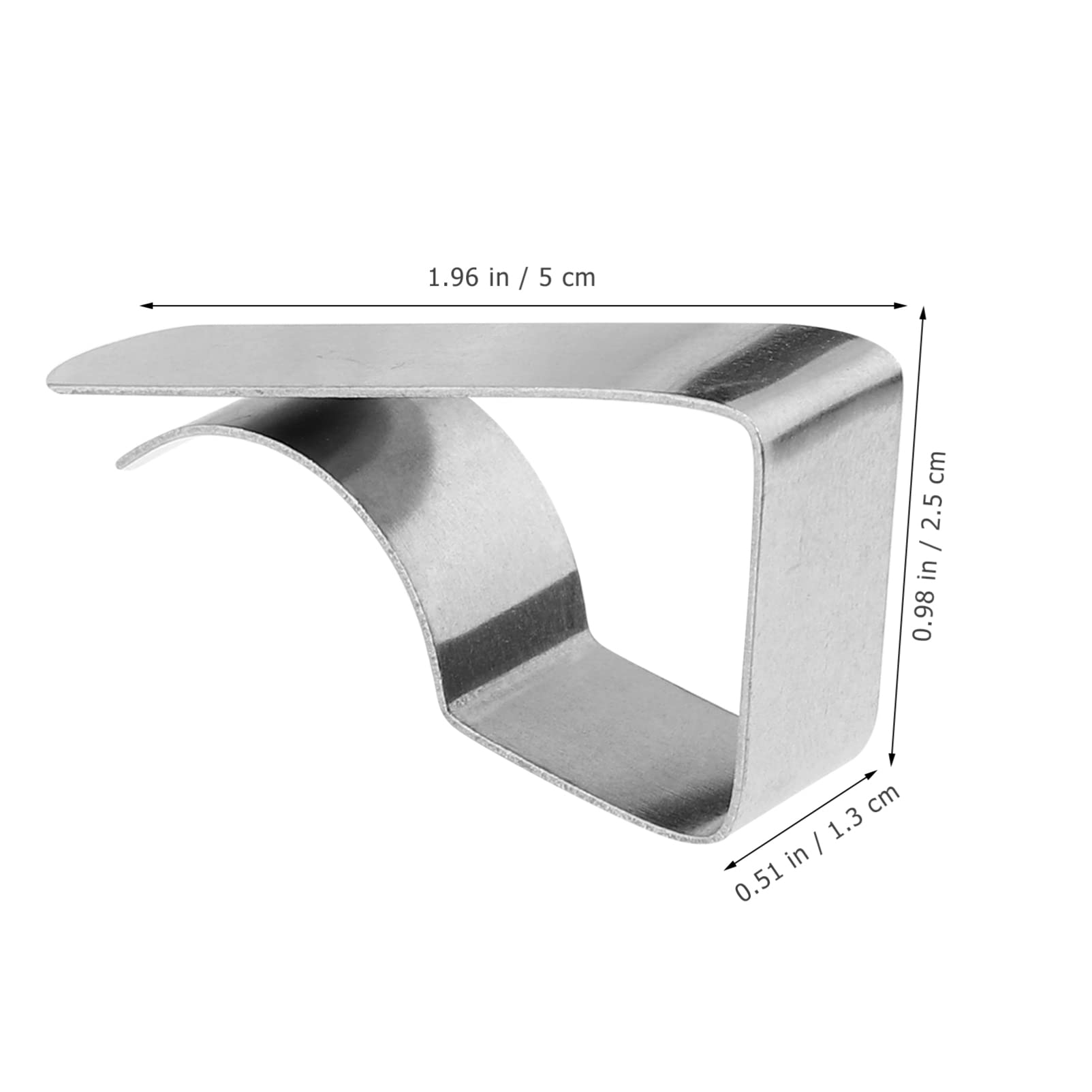 Housoutil 2sets Picnic Table Cover Clips Clamps for Wedding Dinner Party Use 12pcs*2