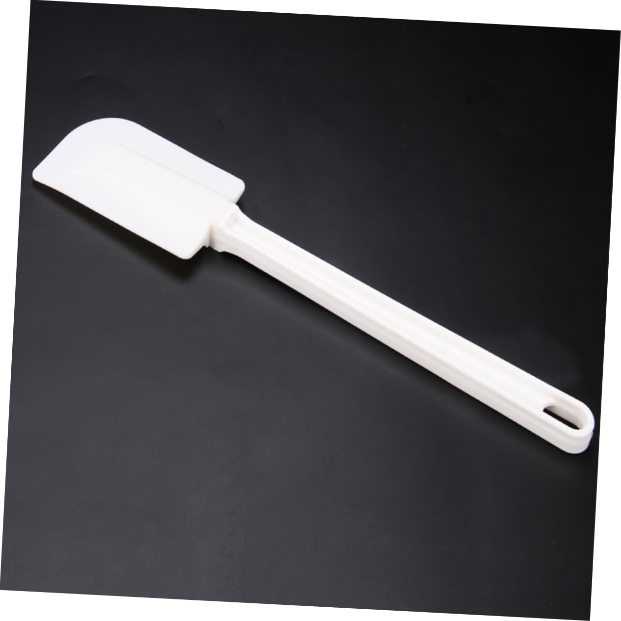 COLLBATH 3Pcs Cake Spatulas White Cream Scraper for Icing Butter Batter Mixing Kitchen Gadget for Baking Decorating Desserts present for Home Bakers