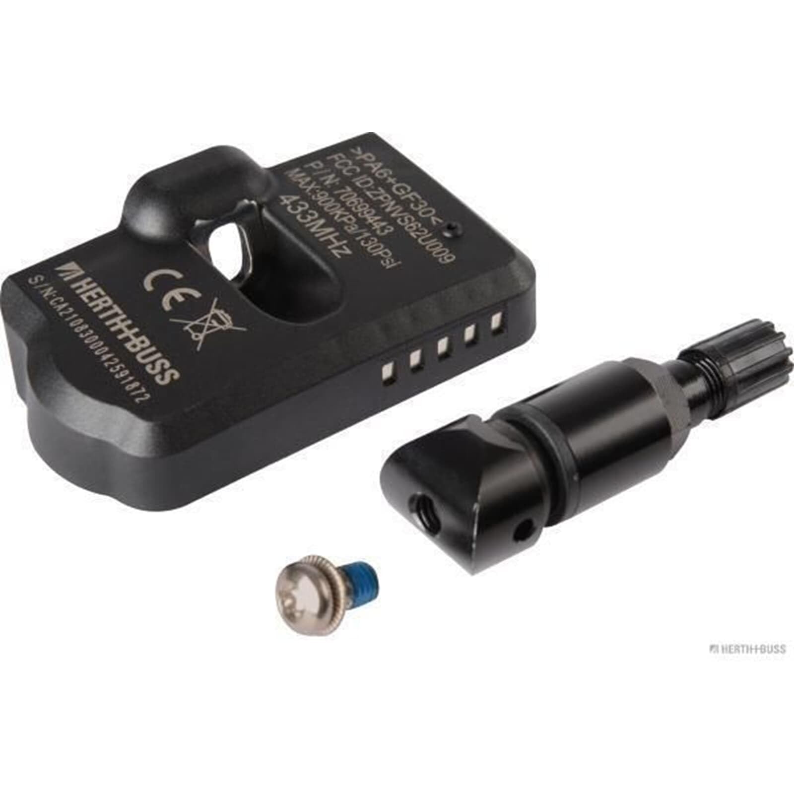 4x Herth+Buss Elparts Reifendrucksensor Rdks Tpms | 4x 70699444 passend für 124 Grande