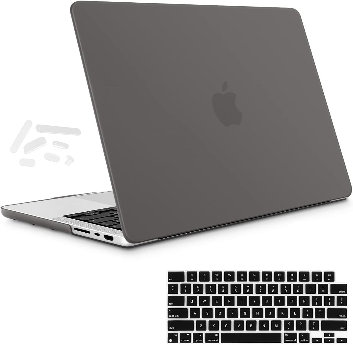 iFyx Compatible with MacBook Pro 14 inch Case Cover 2024-2021 Release M3 A2918 A2992 M2 A2779 M1 A2442 Pro Max Chip 14" Protective Plastic Hard Shell Case Cover (Grey) (B09TL1BVH2) Amazon Price History, Amazon Price Tracker