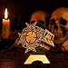 Hellraiser Puzzle Box, Lament Configuration with Base, Detachable Deformation Puzzle Box Replica, Halloween Cosplay Movie Props for Fans(Standard Version)
