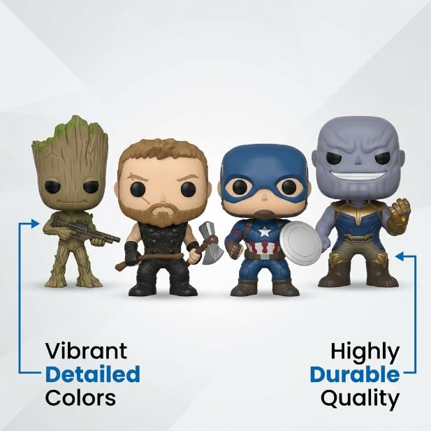 Image of Anime Warrior Action Figure 32 cm Collectible PVC Statue for Kids & Collectors Premium Muscular Design | Display Toy with Gift Box for Desk, Shelf & Showcase (Avengers 4pcs Set)