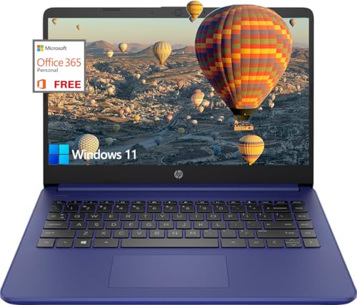 HP 14C`bvgbvRs[^[A^y14m[gp\RwAIntelm[gubNRs[^PCA8GB RAM 64GB eMMC+128GB SDJ[hAWindows 11bvgbvAMicrosoft Office 1YAJ