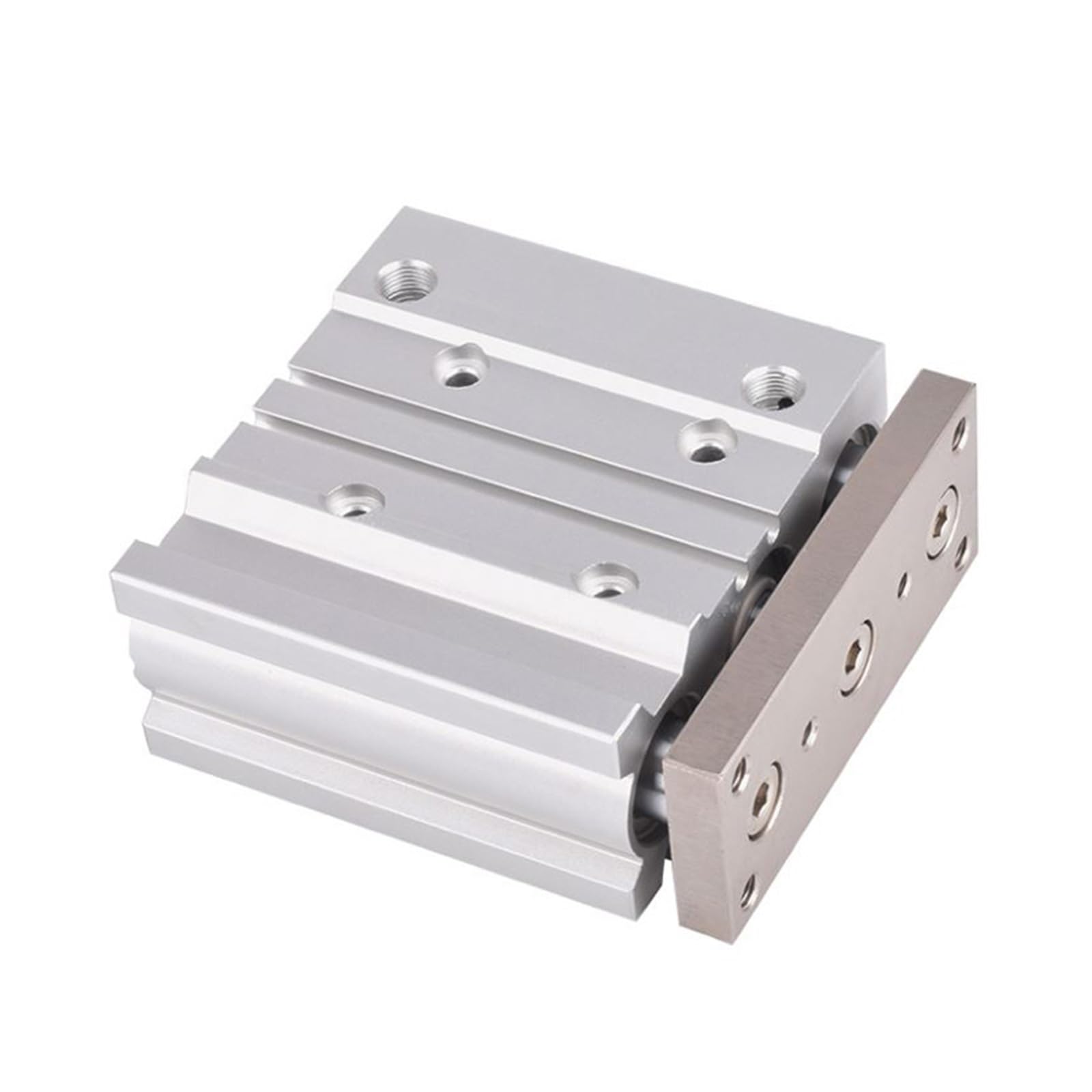 Cylindre pneumatique MGPL12 compact de haute précision avec roulement - 5