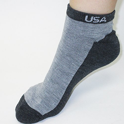 3 Pairs Ankle Crew Men Women Socks Low Cut Crew Sports Running Cycling Sz 10-13