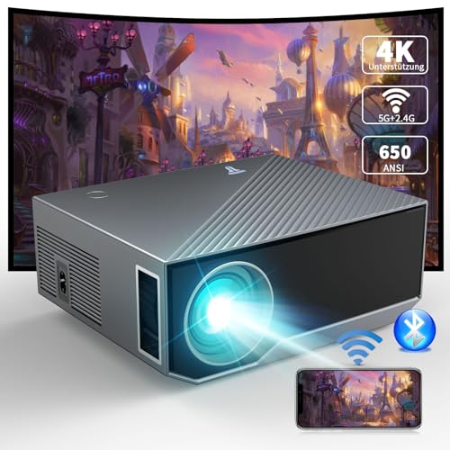 Weilio Projecteur, Vidéoprojecteur Portable WiFi Bluetooth...