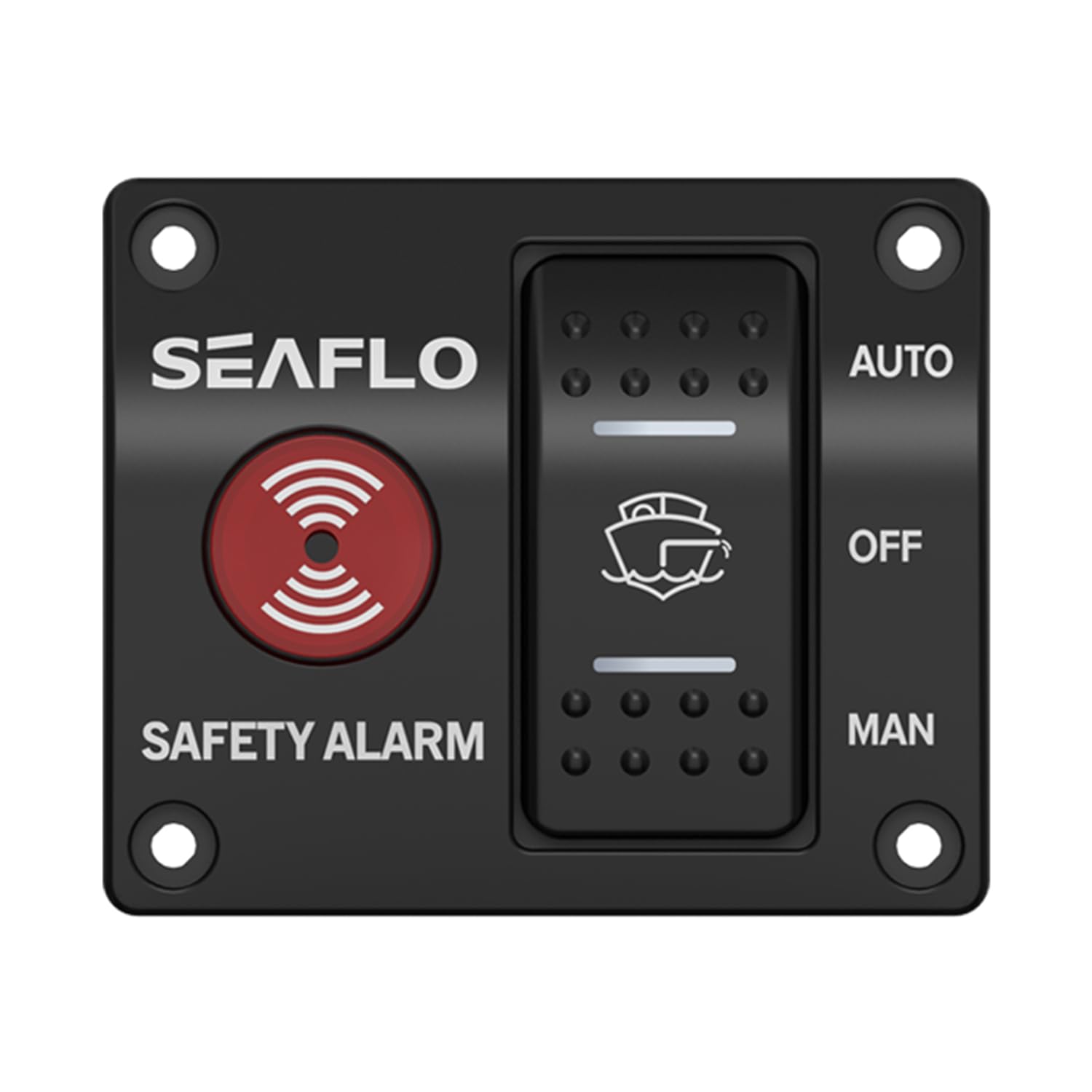 LIGHTEU®, Seaflo DC 12V Alarmschalttafel SFASP1-01