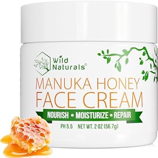 Wild Naturals Crema facial de miel de Manuka ...
