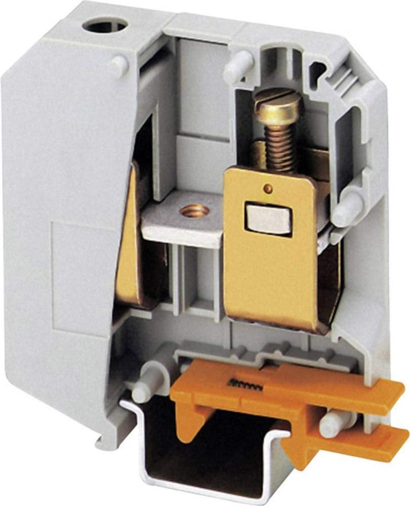 Phoenix Contact 3010013 Conn; Term Blk; 232 A; 1000 V; 2-4/0 AWG; 2; Screw; 8 kV; PA; 33 mm; 35 to 9