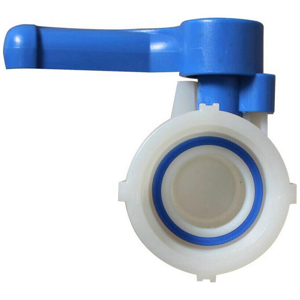 Conector de Manguera de Control de jardín de plástico Adaptador de Tanque Total Resistente a la corrosión Accesorios para grifos de jardín Shut Off Conector de Agua Universal para jardín