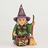 Enesco Jim Shore Witch with Cauldron Mini Figurine 4047845Q Limited Edition